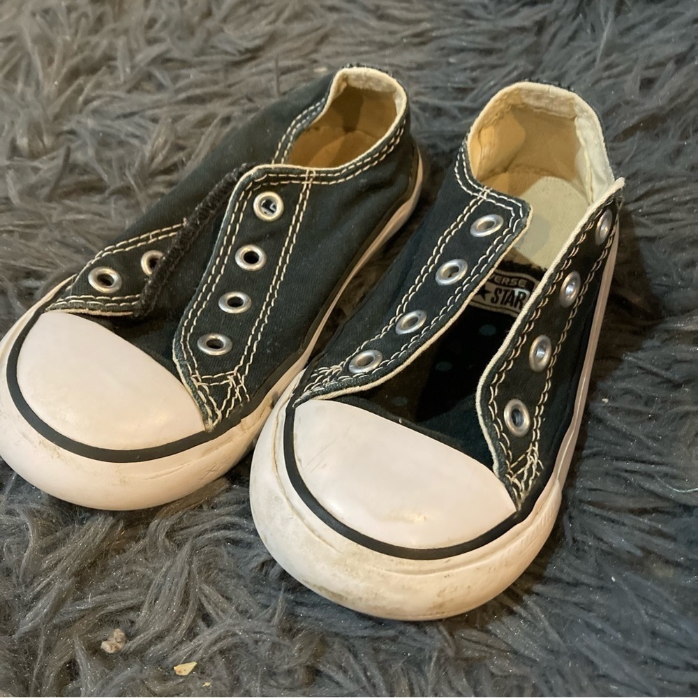 Toddler Black Converse Sneaker